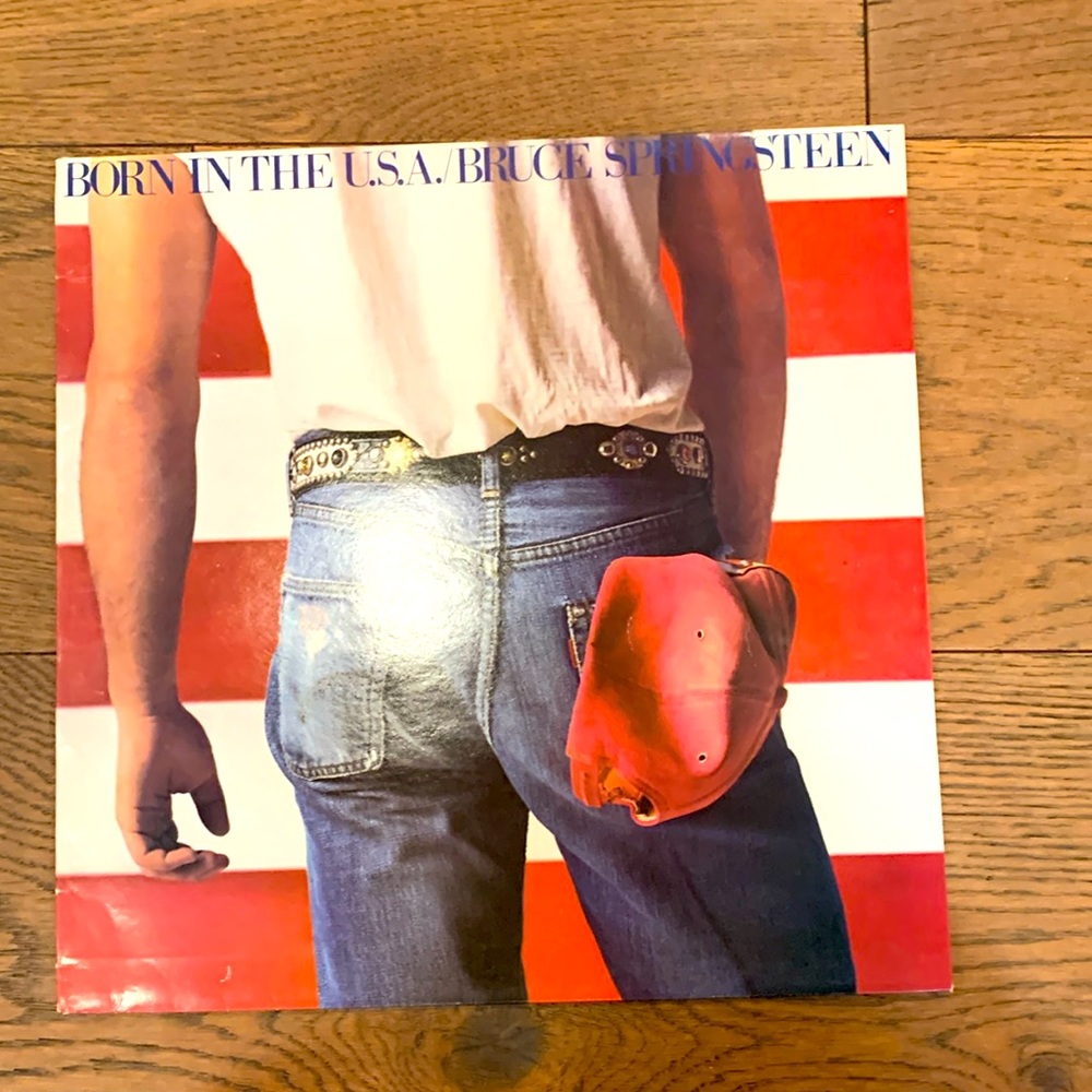 Bruce Springsteen vinyl LP vintage “Born in the USA”